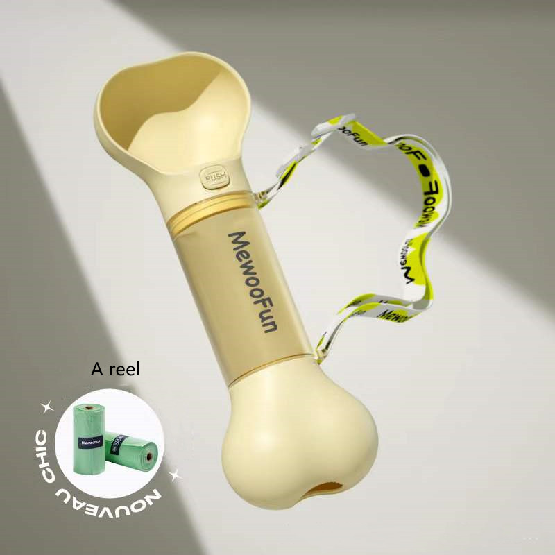 Dog & Cat Water Bottle with Poop Bag - Bits of Joy