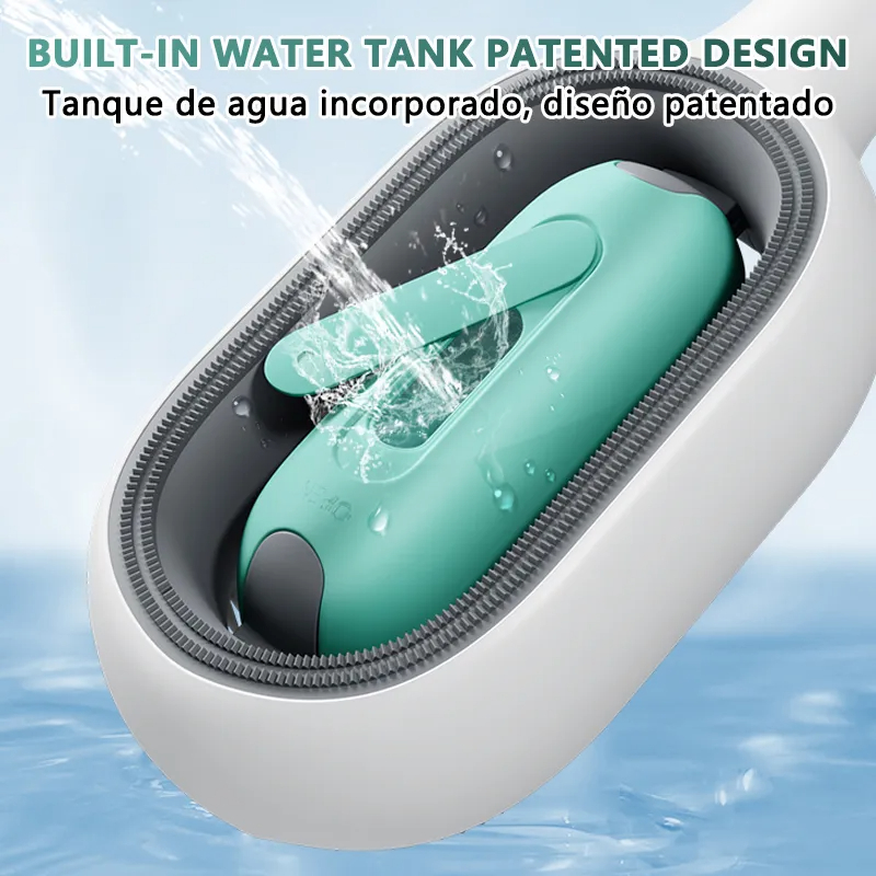 3-in-1 Cat Grooming Brush with Water Feature - Bits of Joy