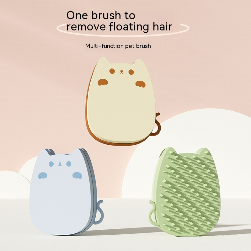 Pet Sponge Silicone Comb For Cats - Bits of Joy