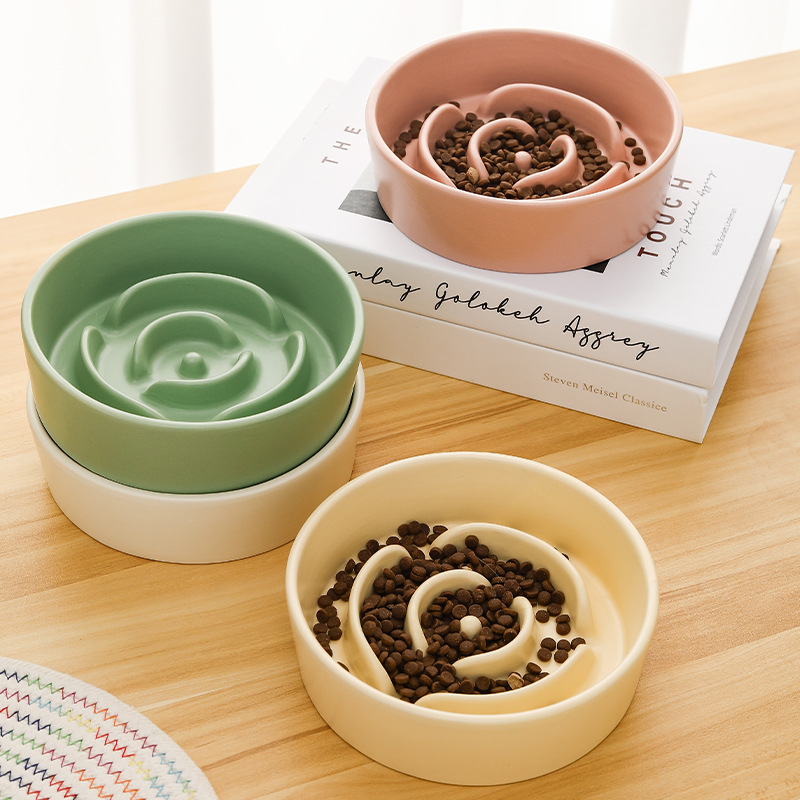 Ceramic Cat Dog Bowl Pet Bowl - Bits of Joy