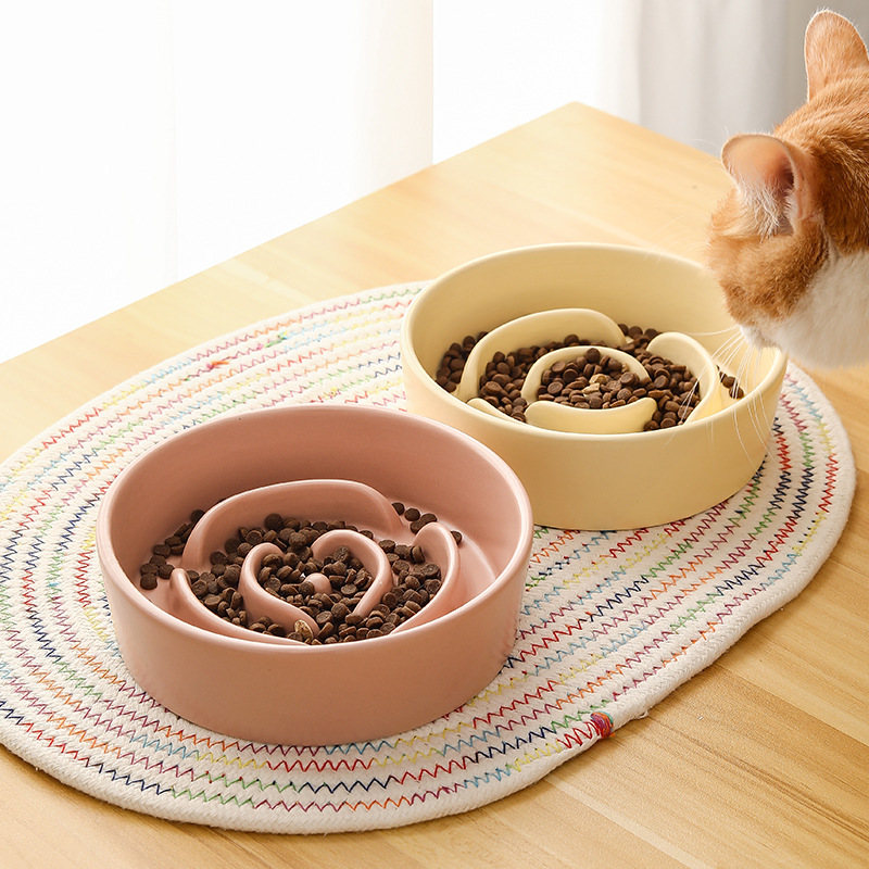 Ceramic Cat Dog Bowl Pet Bowl - Bits of Joy