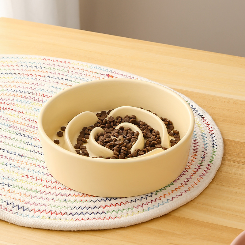 Ceramic Cat Dog Bowl Pet Bowl - Bits of Joy