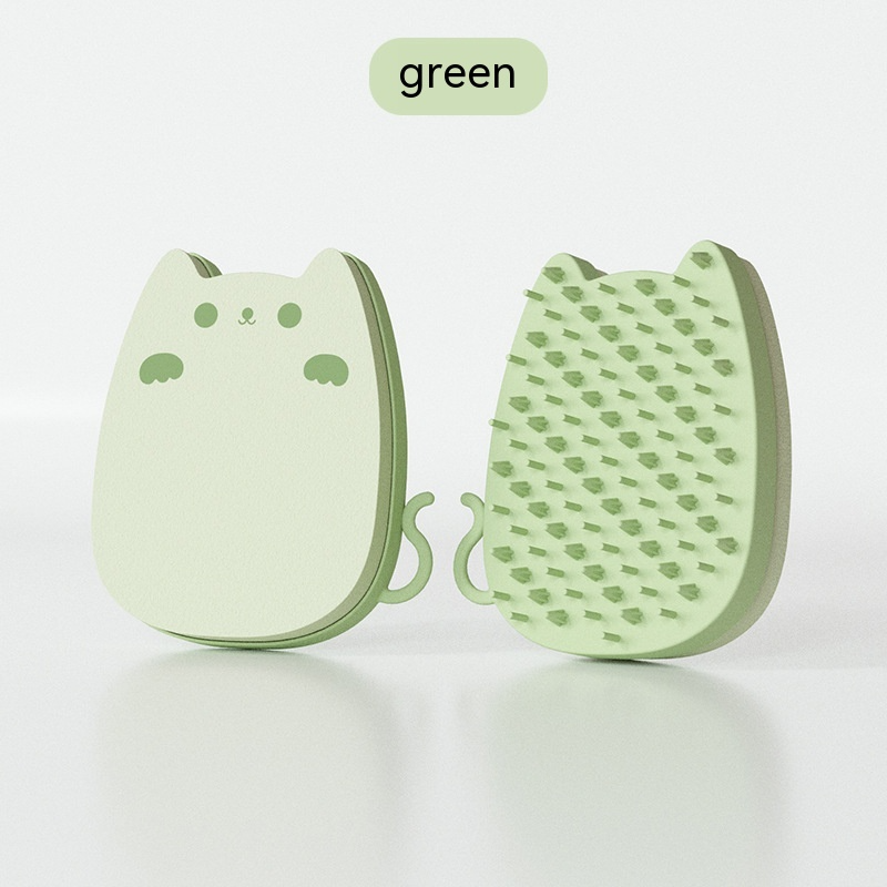 Pet Sponge Silicone Comb For Cats - Bits of Joy