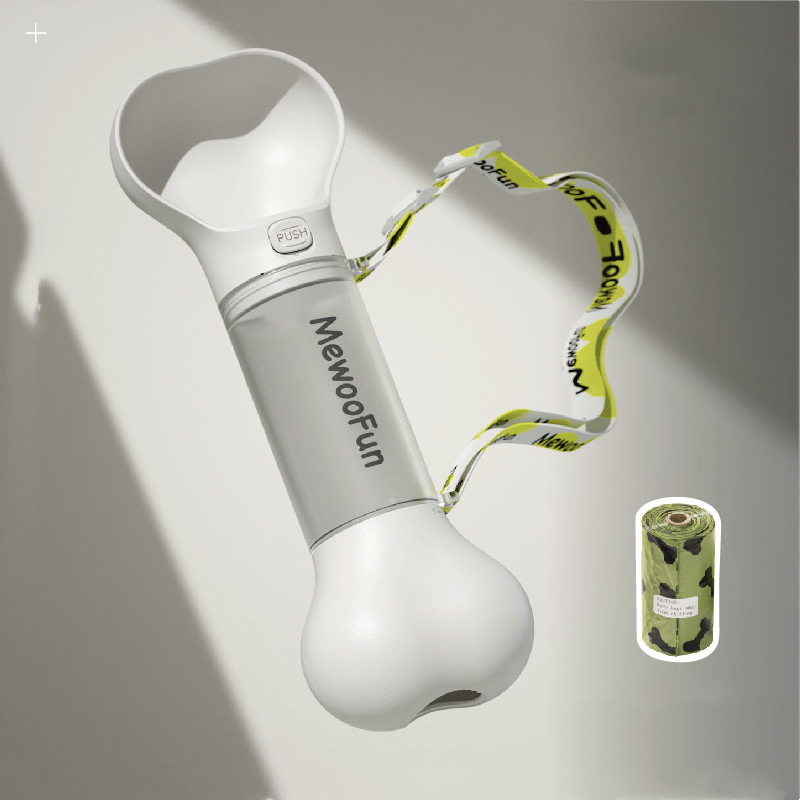 Dog & Cat Water Bottle with Poop Bag - Bits of Joy