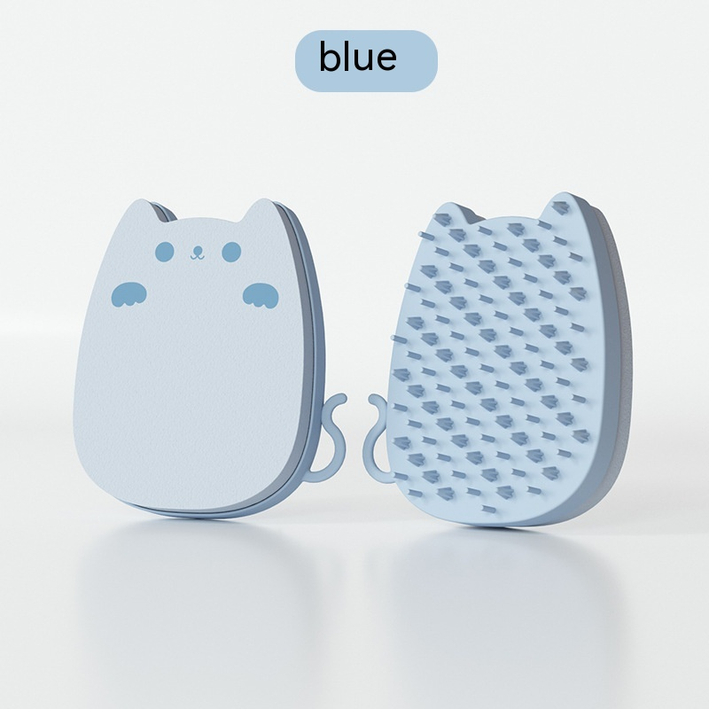 Pet Sponge Silicone Comb For Cats - Bits of Joy