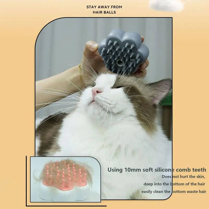 Cat Steam Brush Comb
