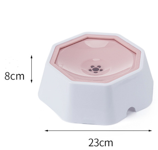 Purr-fect Hydration: 1.5L Anti-Spill Cat Water Bowl