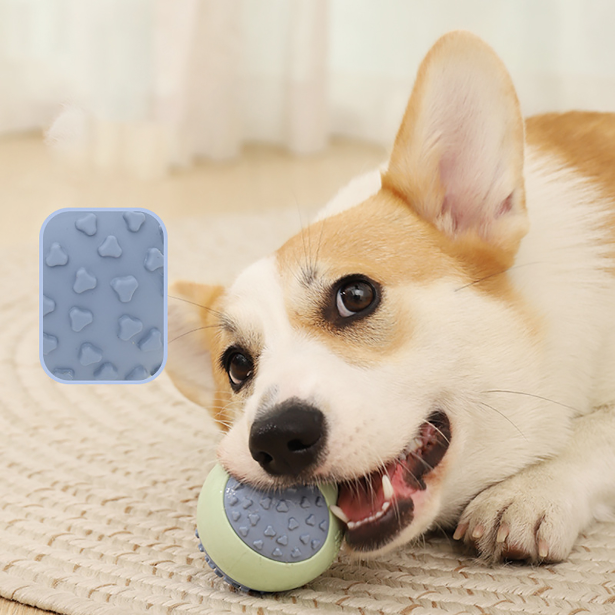 ChewSafe Rubber Dog Ball